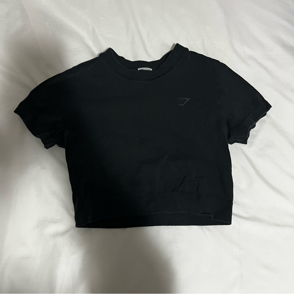 Gymshark cropped cotton tee